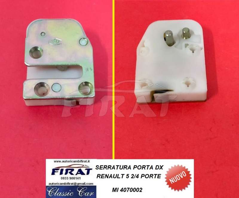 SERRATURA PORTA RENAULT 5 DX